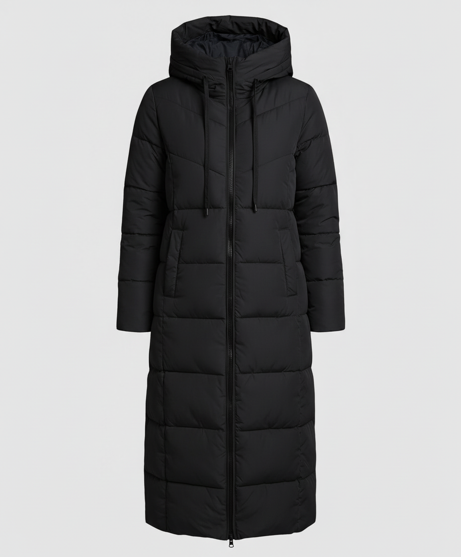 Millie | Womens Hooded Maxi Puffer Coat
