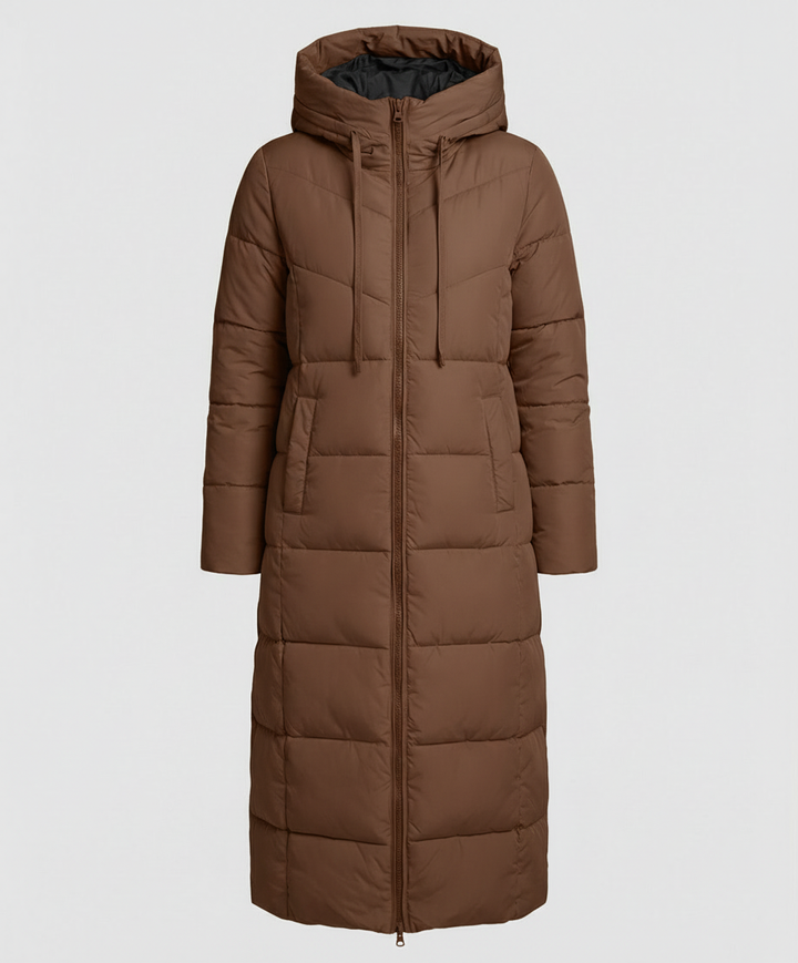 Millie | Womens Hooded Maxi Puffer Coat