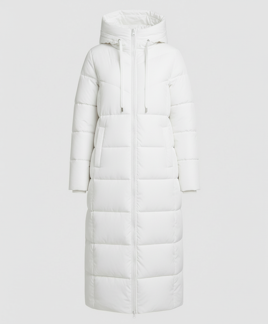 Millie | Womens Hooded Maxi Puffer Coat